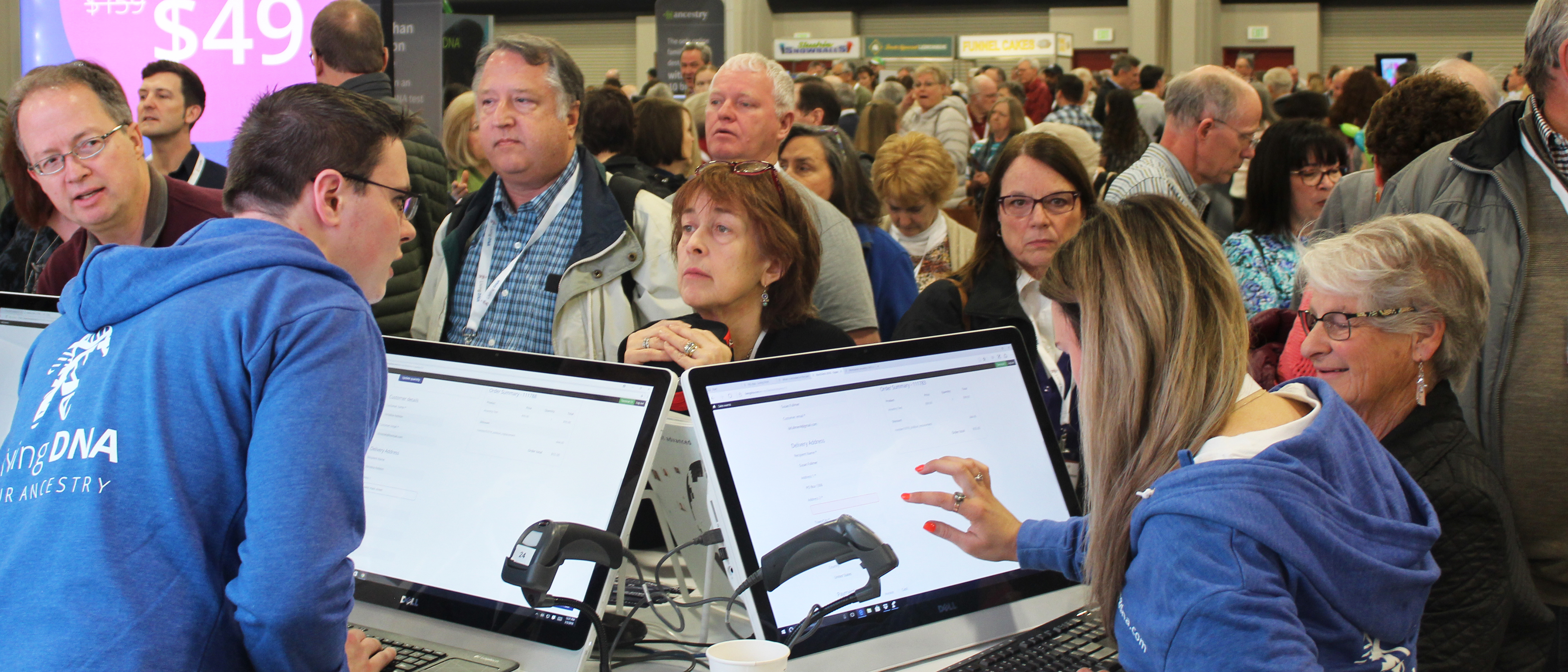 Living DNA lead the way at RootsTech 2018