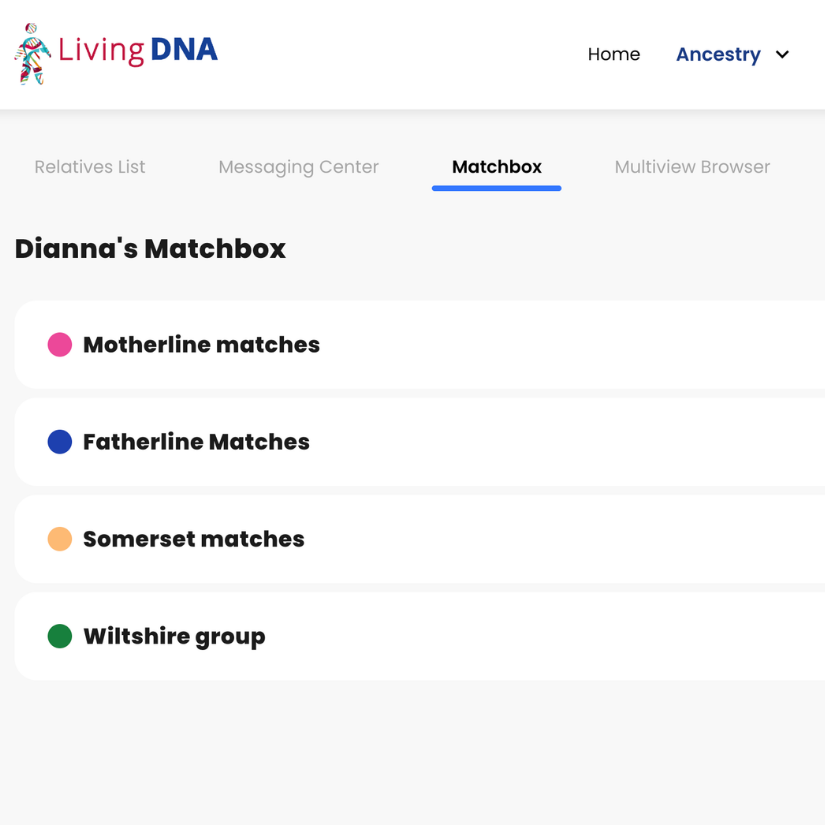 DNA matching