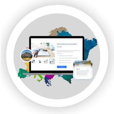 Personalised ancestry book