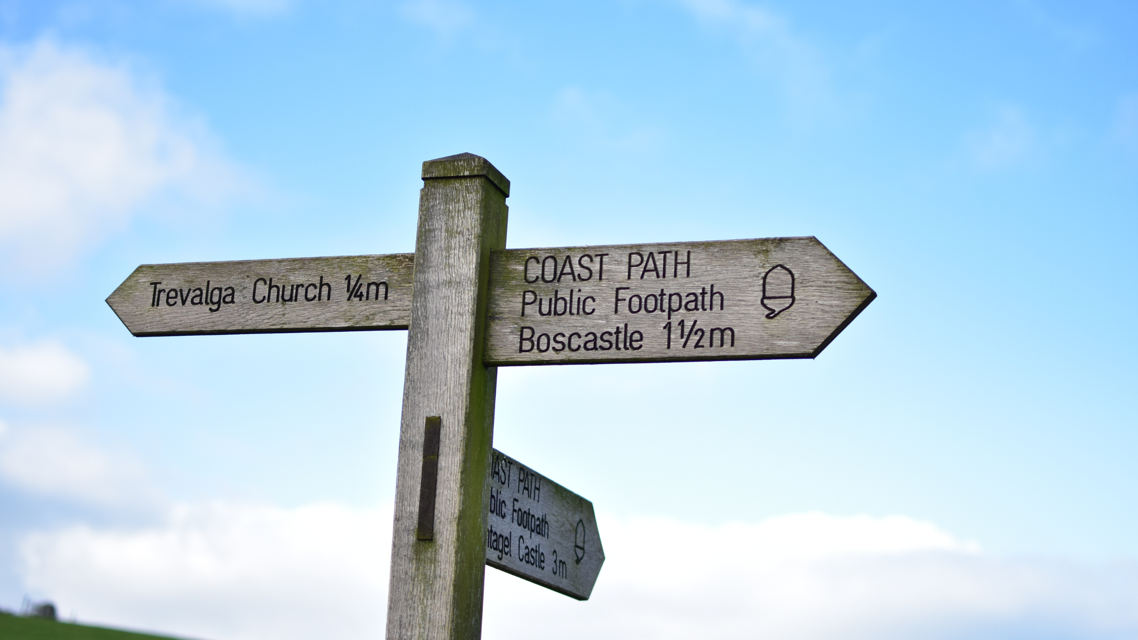 A Signpost in Cornwall