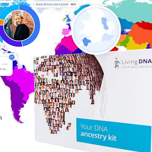  Using our advanced Living DNA ancestry test, collect DNA samples via a simple cheek swab and reveal the exciting results.