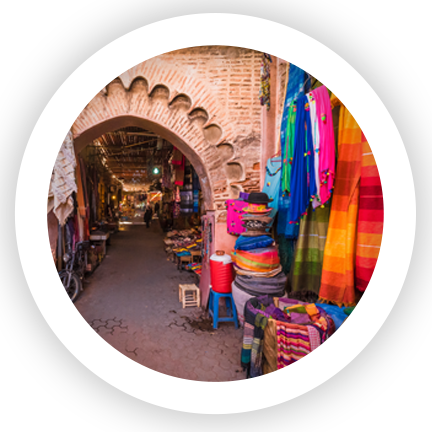 Rich geography & culture