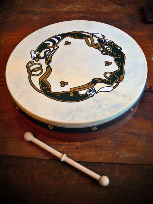 A bodhrán